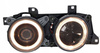 Forlygter forlygter bmw e34 sort ringi