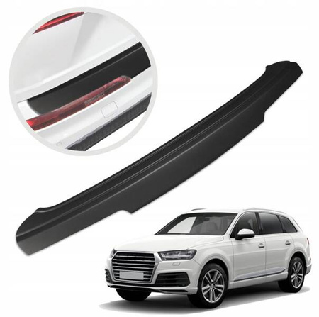 Overlay beskyttelsesliste på bagkofangeren til AUDI Q7 / SQ7 4M 2015- | ABS