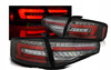 Audi A4 B8 12-15 sedan sorte dts LED-lamper