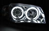 Forlygter Bmw E87 E81 04-11 Ccfl Chrome
