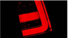 Dacia Duster 10- sort led bar lys