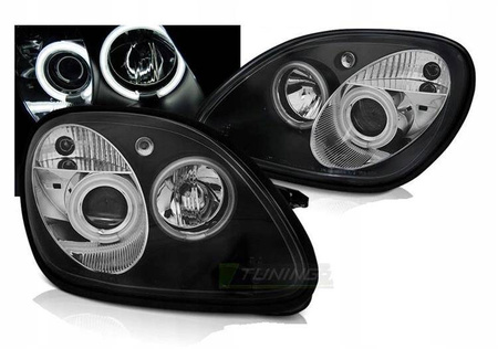 Lygter Mercedes R170 SLK 96-04 ring ccfl sort