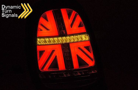 Led baglygter rød smoke seq passer til Mini Cooper F55 F56 F57 14-17 6-polet