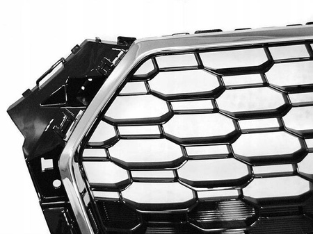 Audi A4 B9 15-19r Rs4 Style Krom BLK frontgrill