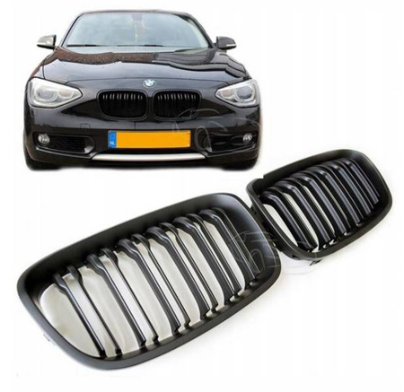 BMW F20 Frontgrill 12-15 MATT SORT