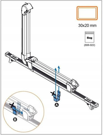 Cruz holder til skistativ
