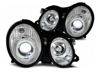 Lygter Mercedes W208 Clk 97-02 Lygteglasringe krom