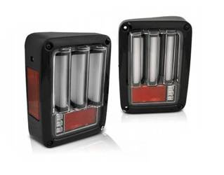 Lygter Chrysler Jeep Wrangler Jk 07-18 Sort Led