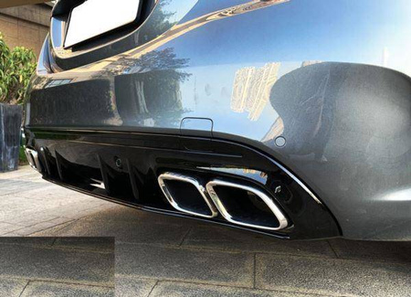 DIFFUSER MERCEDES W205 LOOK C63 AMG SORT