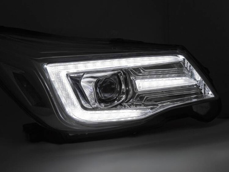 LED-forlygter i krom til Subaru Forester IV