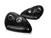 Forlygter Porsche Cayenne 02-06 Sort Xenon
