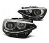 Forlygter Bmw F20 F21 11-14 led ringlys sort