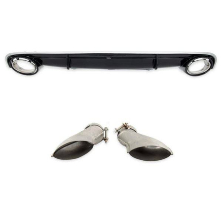 DIFFUSER til AUDI A7 4G 10-14 LOOK RS7 STANDARD