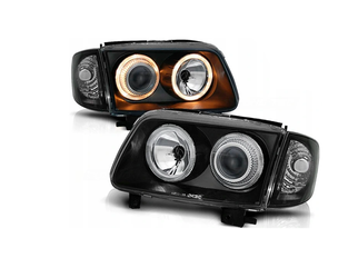 Forlygter Vw Polo 6n2 99-01 Ringi Sort Fk