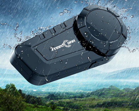 FreedConn KY-PRO intercom til motorcykel sort