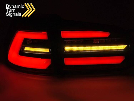 Røde røg-LED-lamper til VW Golf 7 VII Variant