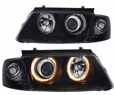 VW Passat B5 3B SORT RINGI forlygter