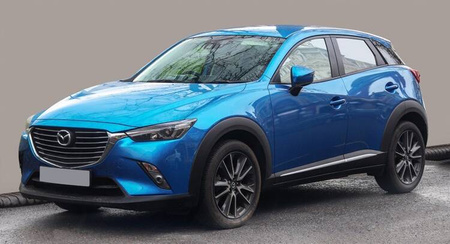 Bagkofanger afdækning til MAZDA CX-3 (stål)