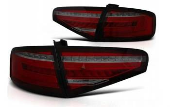 Audi A4 b8 12-15 sedan r-smoke dts LED-lamper