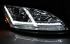Audi Tt lygter 06-10 8j Chrome Led Drl Dts Xenon