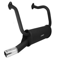 Lyddæmper Michael 126p FL maluch bas attest rustfrit stål