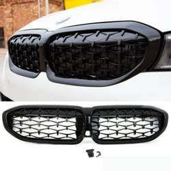 Bmw G20 G21 19- blank sort diamant abs grill