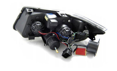 Bmw E90 E91 05-08 3d led sorte ringlys