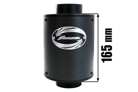 Airbox 170x130 77 mm konisk kulsportsfilter