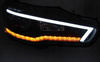 Forlygter SORT til MITSUBISHI LANCER 8 VIII 08-16