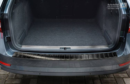 SKODA SUPERB 3 stationcar Sort beskyttelseshætte til bagkofanger (trim)