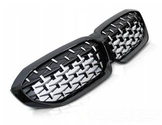 Nyregrill diamant sort glans BMW G20 G21