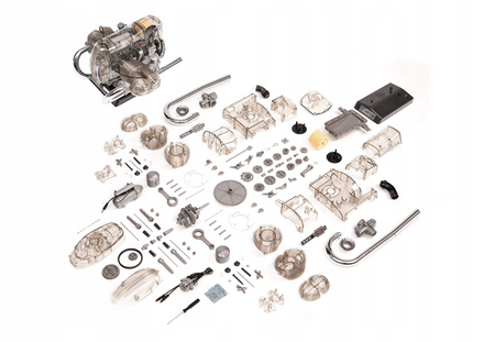 Motormodel BMW R90 S Boxer til montering