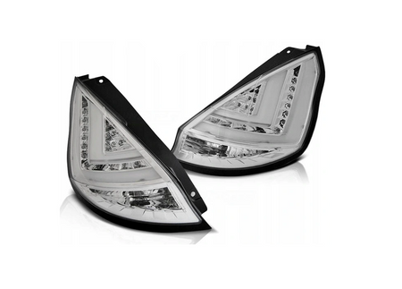 Ford Fiesta Mk7 12-15 Hb Chrome Led-lygter