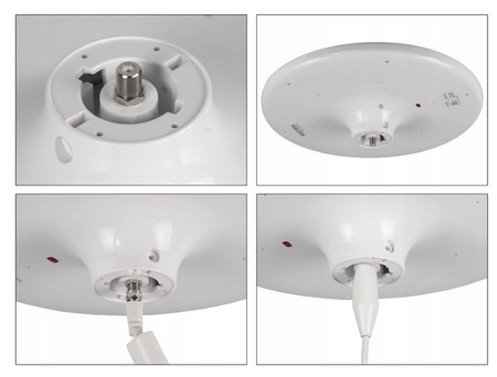 Ekstern antenne Mistral MI-ANT07/B II Hvid