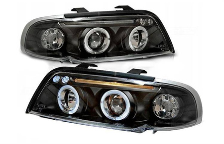 Forlygter AUDI A4 B5 94-98 RINGI SORT