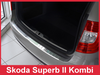 Skoda Superb 2 stationcar beskyttelsesliste til bagkofanger