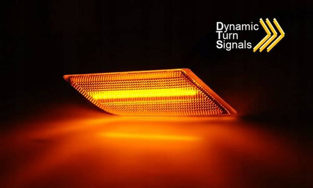 Dynamiske led-blinklys hvide til vw t6 20-
