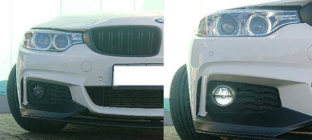LED HALOGENLAMPER BMW F20 F21 F30 F31 F32 F33 KLAR
